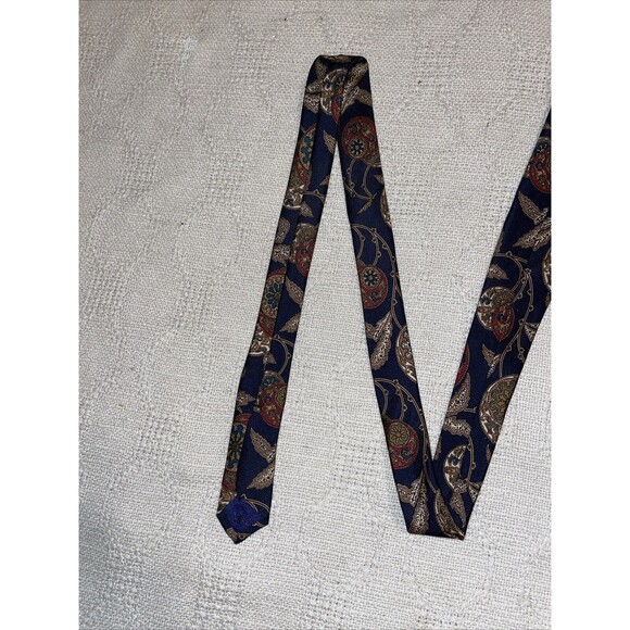 Liberty Of London Men’s Dress Tie Size 56” 3.75” Black Floral Business Formal - Picture 7 of 12